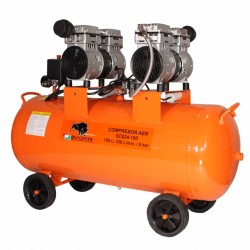 Безмаслен компресор Bisonte SC024-100 - 100l/8bar